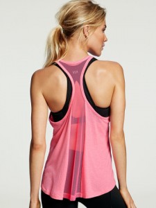 VS mesh back slit