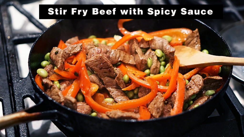 Stir Fry Beef With Spicy Sauce (FM)