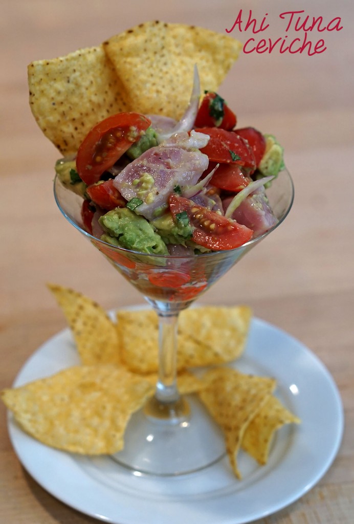 Ahi Tuna Ceviche ZShred Meal Plan