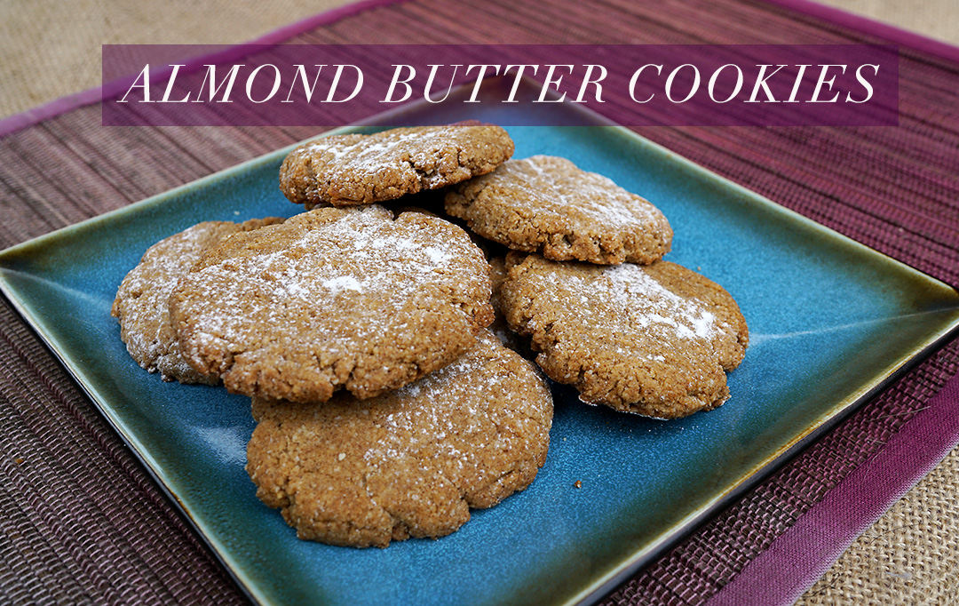 Low Carb Almond Butter Cookies FM 