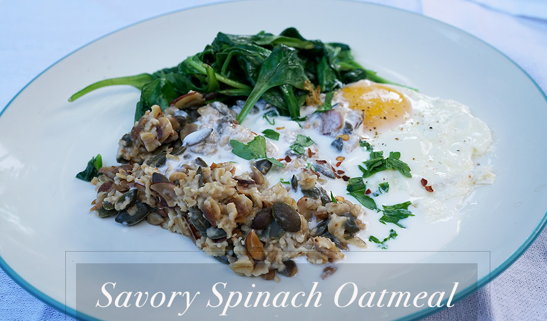 SavorySpinachOatmeal