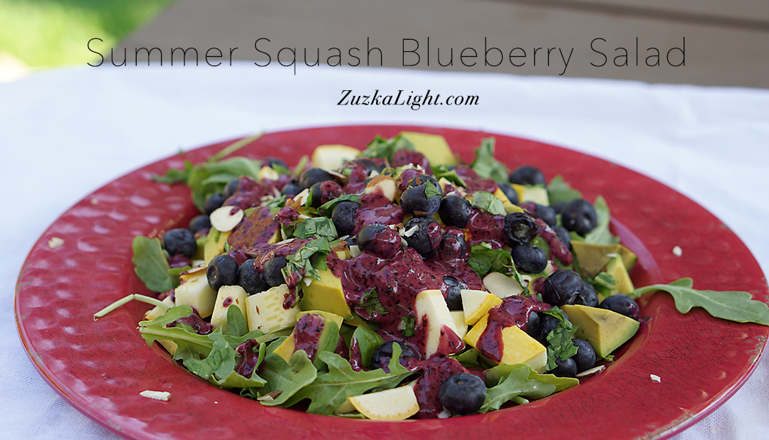 SummerSquashBlueberrySalad