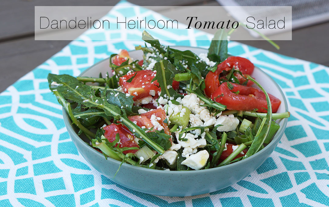 DandelionHeirloomTomatoSalad